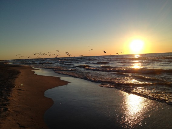 Lake Michigan-Terry Andre Beach / Sunrise June 25, 2012