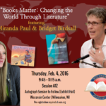 Join me in Milwaukee at Books Matter: Changing the World Through Literature